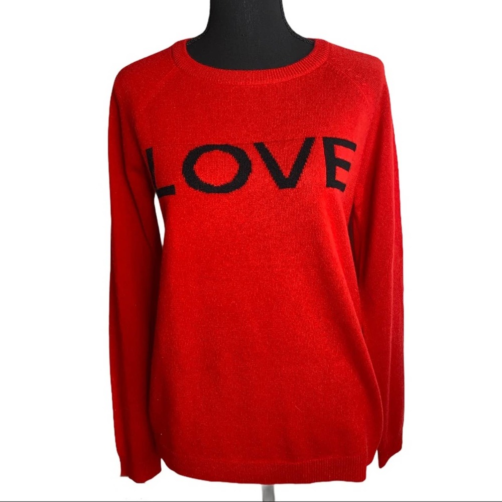 Philosophy Red Love Sweater